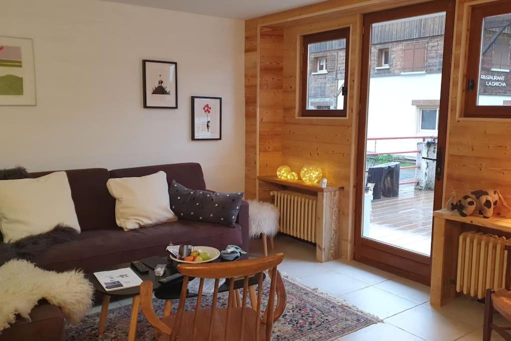 Appartement La Duchere Le Plan-La Giettaz Massif Des Aravis Exterior photo