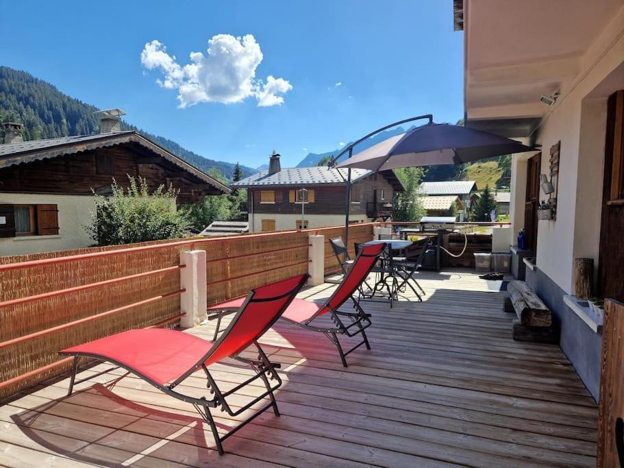 Appartement La Duchere Le Plan-La Giettaz Massif Des Aravis Exterior photo